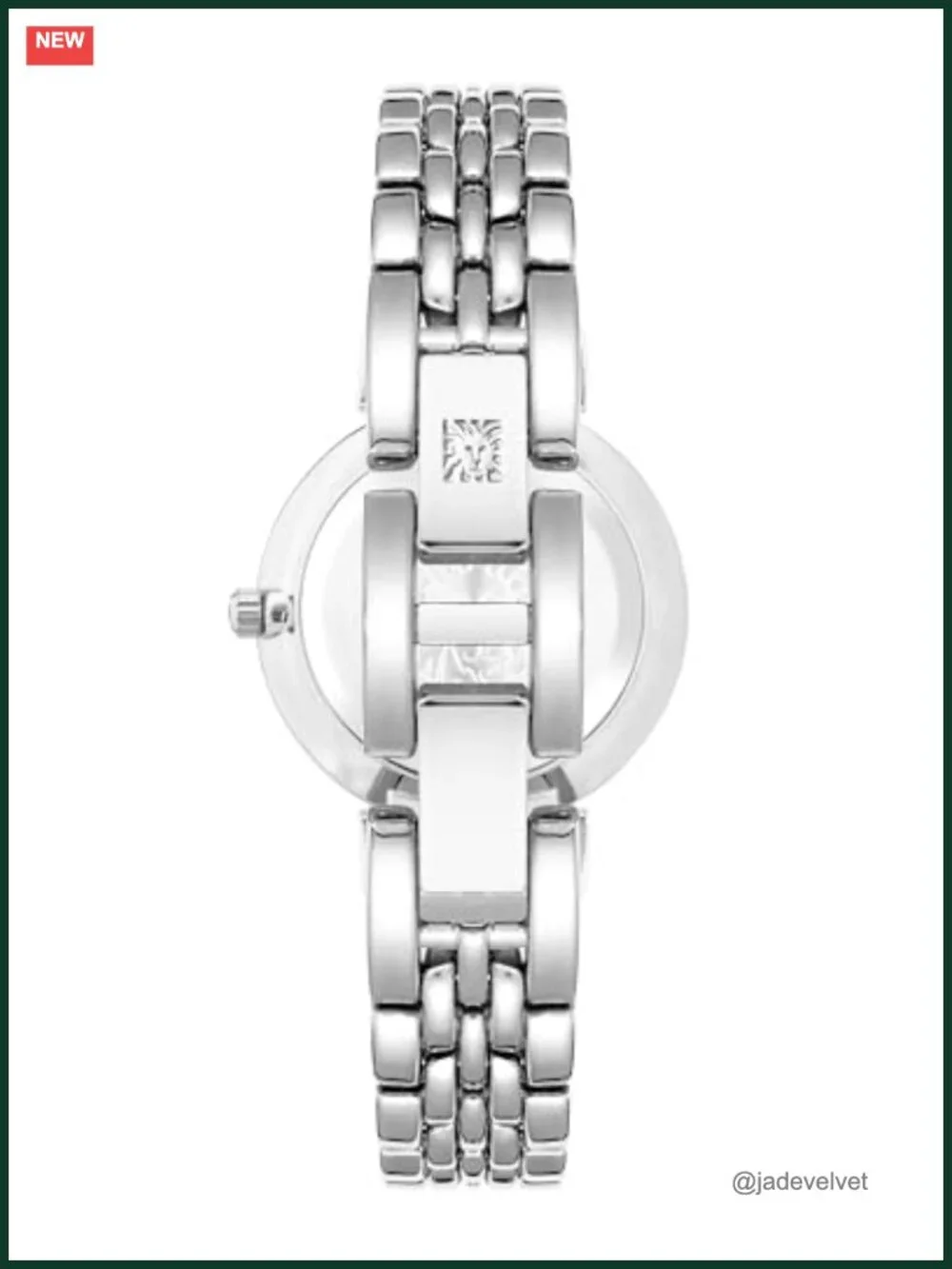 Women's Dress Watch with Crystal Accents, Japanese Quartz, Water Resistant